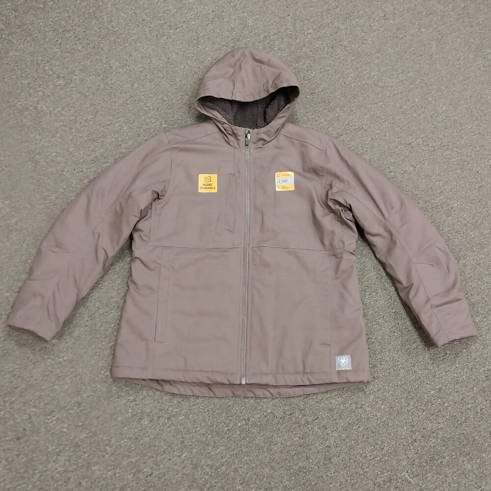 Ariat Rebar Women's Duracanvas Insulated Jacket - Peppercorn